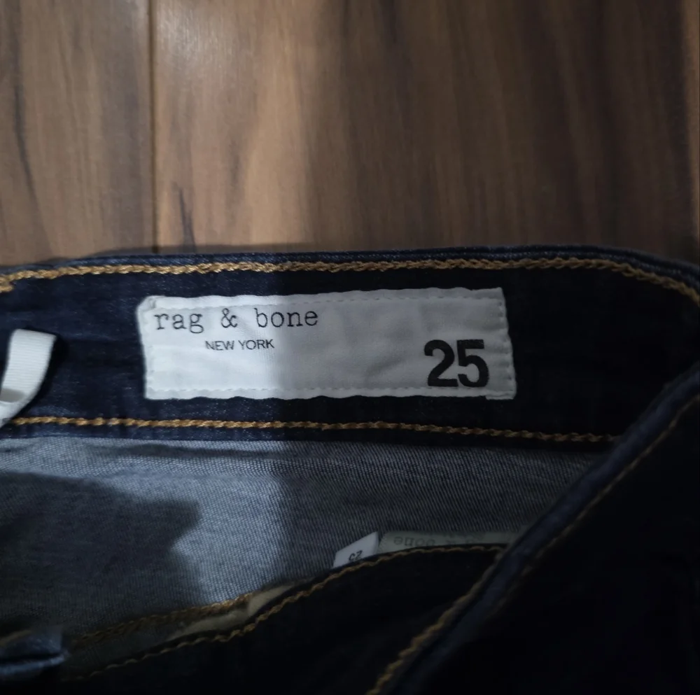 Rag & Bone Cate Mid-rise Ankle Skinny Size 25 - Picture 4 of 8